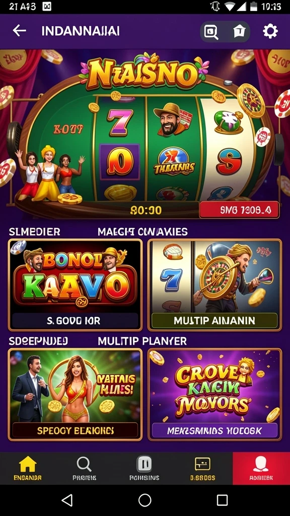 jerukbet - Tampilan awal aplikasi JERUKBET yang menarik.