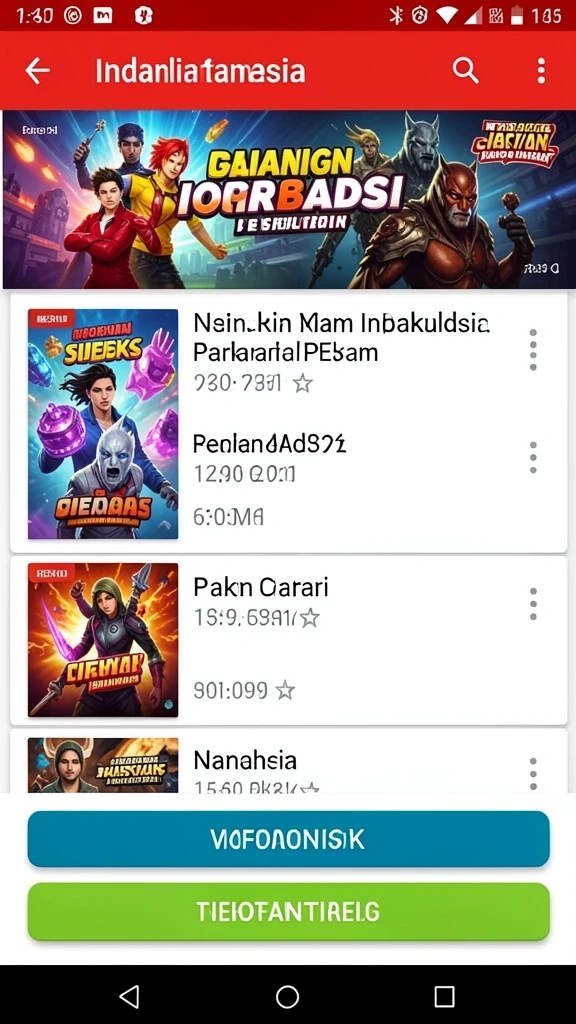 miototo - Pemandangan dari level tengah yang menantang.