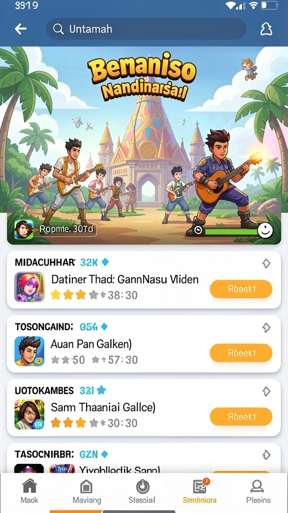 playwin123 - Tampilan antarmuka yang ramah pengguna.