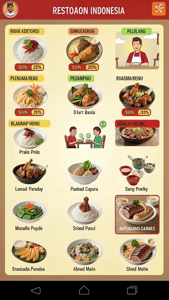 ricis77 - Tampilan awal yang menarik dan intuitif.