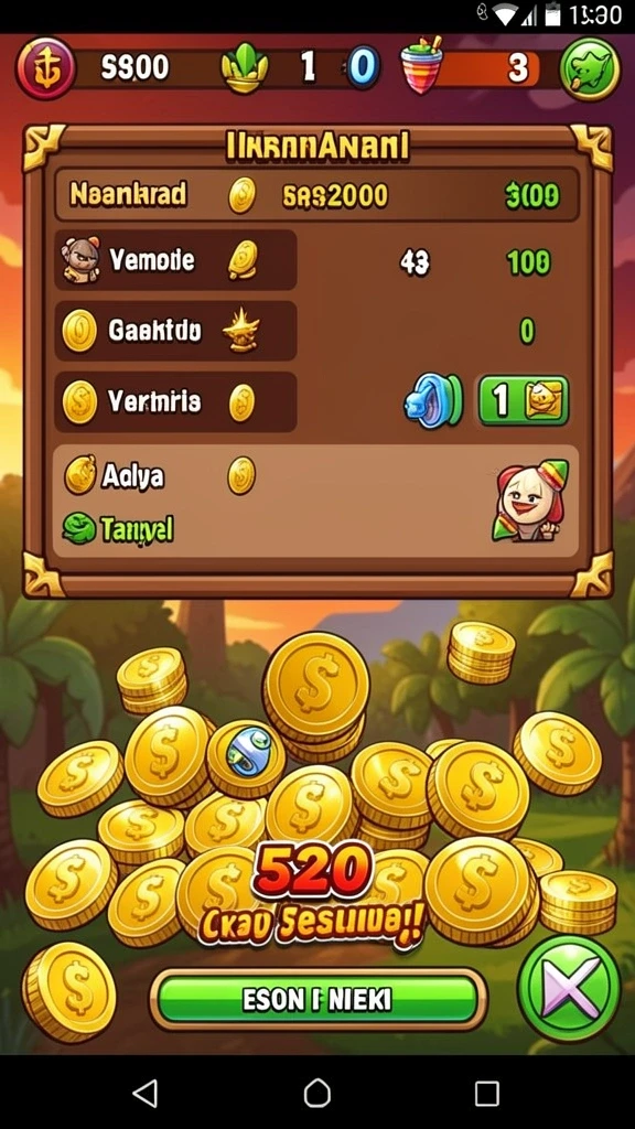 rsnvip - Menu pilihan mode permainan yang beragam.