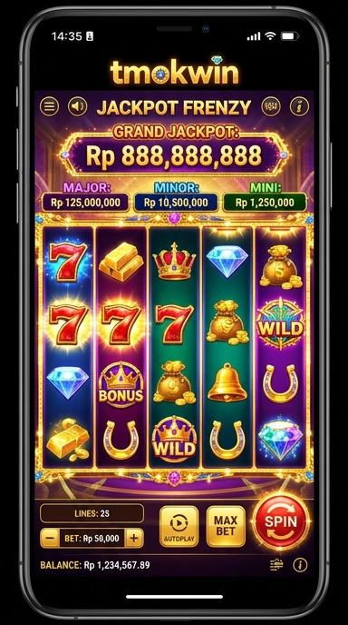 Layar utama tmokwin — antarmuka bersih setelah instalasi